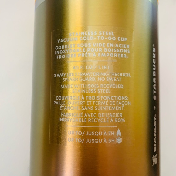 NWT VIRAL Stanley x Starbucks Sunset Tumbler - Picture 9 of 12